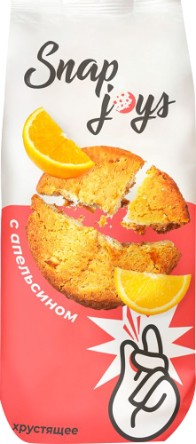 Печенье Snap Joys Кукис апельсин 180 г