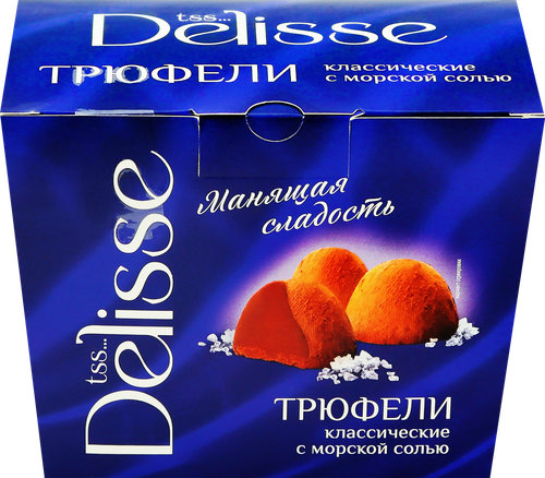 

Конфеты Delisse Трюфель с морской солью