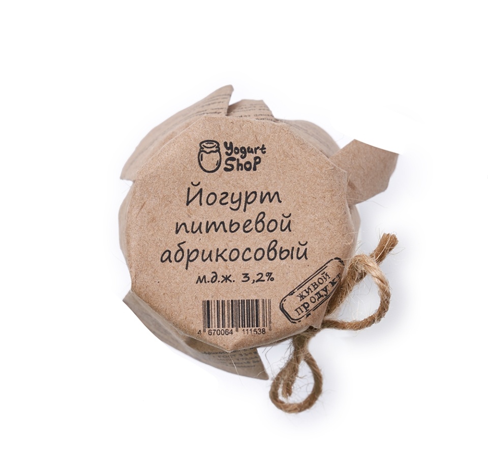 

Йогурт питьевой Yogurt Shop абрикосовый 3.2% 250 г