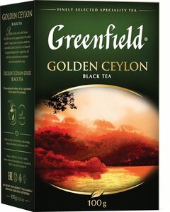 Чай черный Greenfield Golden Ceylon листовой в Магнит со скидкой –17%