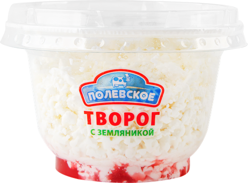 

Творог Полевское с земляникой 5% 120 г