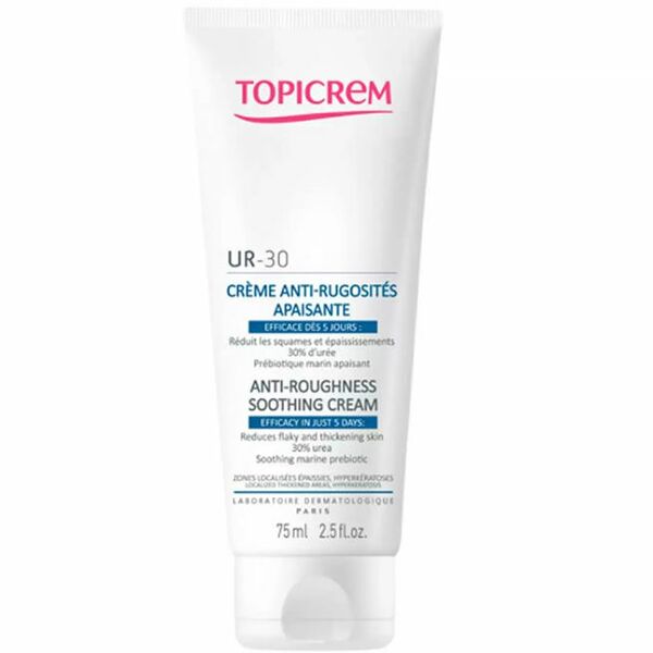 Topicrem Dermospecific UR-30 Крем для огрубевшей кожи успокаивающий туба 75 мл