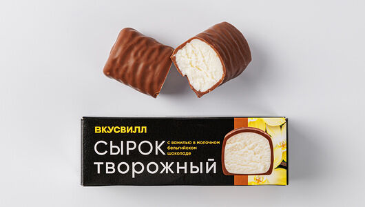 Сырок творожный с ванилью в молочном шоколаде 26%
