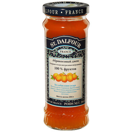 Джем St. Dalfour Абрикосовый без сахара
