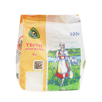 Творог Вологодский молочный комбинат Вологжанка 9%