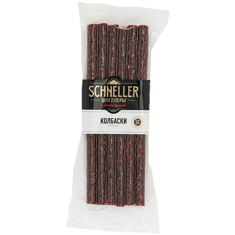 

Колбаски сырокопчёные Schneller Шнеллеры, 85 г