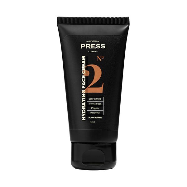 Press Gurwitz Perfumerie Крем флюид для лица после бритья №2 Черный перец-Бобы Тонка-Пачули 50мл