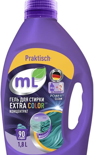 Гель для стирки Meine Liebe Extra Color для цветного белья 1.8л