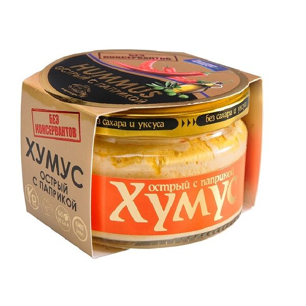 Закуска хумус острый с паприкой