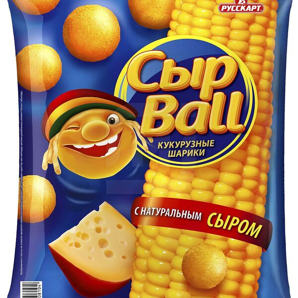 Шарики кукурузные СырBall со вкусом сыра