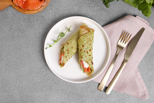 

Рулетики шпинатные Лента Fresh с лососем вес