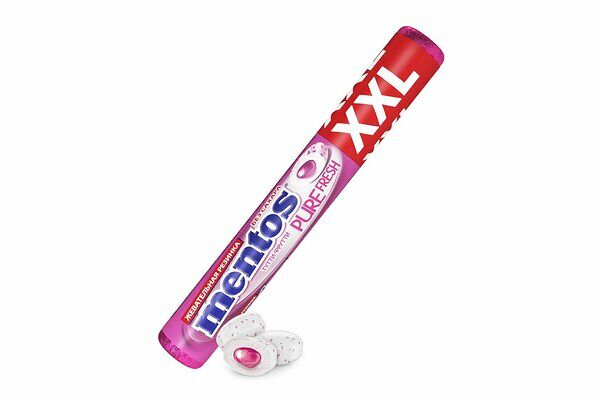 Жевательная резинка Mentos Pure Fresh тутти фрутти