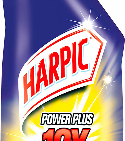 Средство дезинфицирующее Harpic Power Plus для туалета Лимонная свежесть