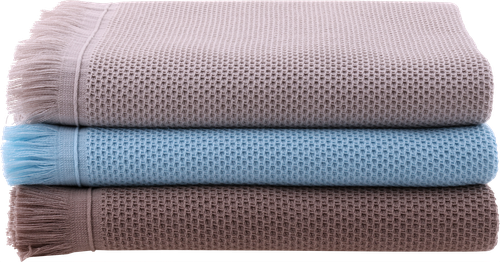 

Полотенце вафельное Cottonika Соты 100х150 см цвет в ассортименте 1 шт