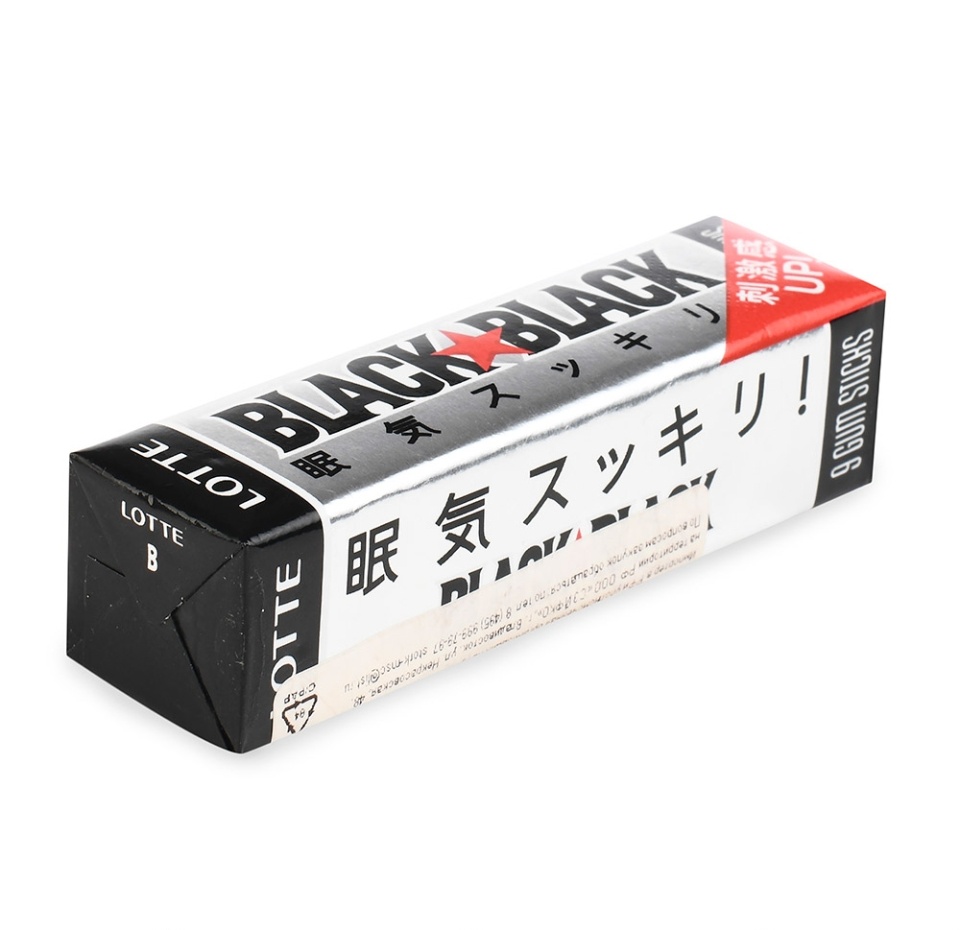 

Жевательная резинка Lotte Black Black 32 г