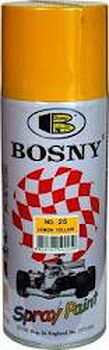 Акриловая аэрозольная краска Bosny белая мат BS268 400мл