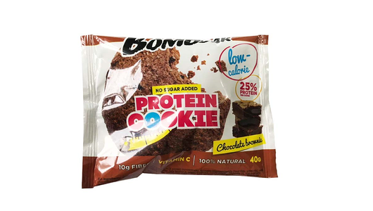 Печенье протеиновое Bombbar низкокалорийное шоколадный брауни, 40г