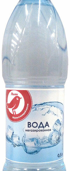 Вода питьевая АШАН Красная птица Sport негазированная