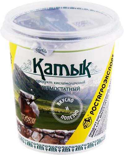 

Продукт кисломолочный Ростагроэкспорт Катык термостатный 4% 300 г