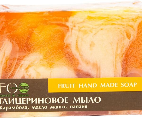 Мыло EO Laboratorie Fruit hand made soap глицериновое 130г