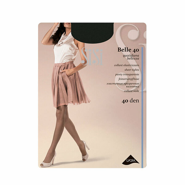 Колготки Sisi Belle Nero размер 4, 40 den