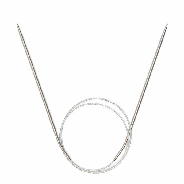 943430 Спицы круговые металл 80см, 3,0мм Hobby&Pro,упак