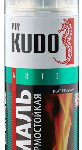 Эмаль KUDO термостойкая 650°С