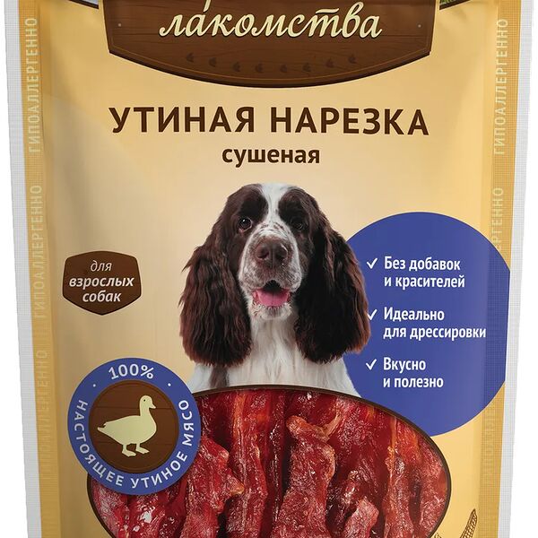 Деревенские лакомства Утиная нарезка, сушеная 90 г