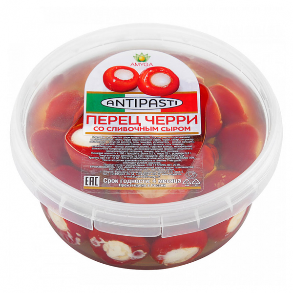 Перец Черри Amyga со сливочным сыром