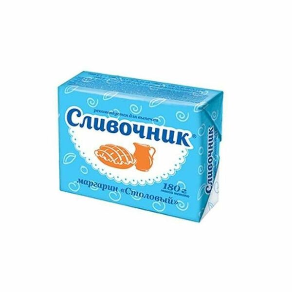 Маргарин Сливочник Столовый 40% 180г