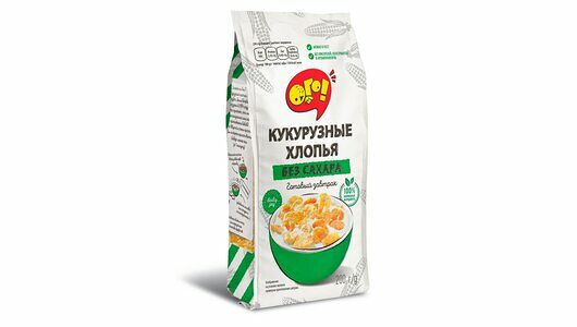 Кукурузные хлопья ОГО! без сахара 200г