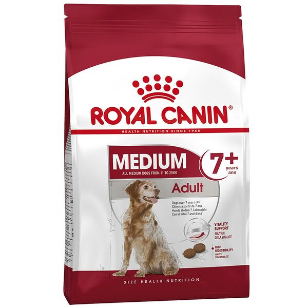 Royal Canin Medium Adult 7+ для собак 15 кг