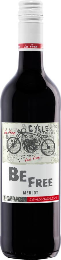 

Вино безалкогольное BE FREE Мерло красное полусладкое 750 мл