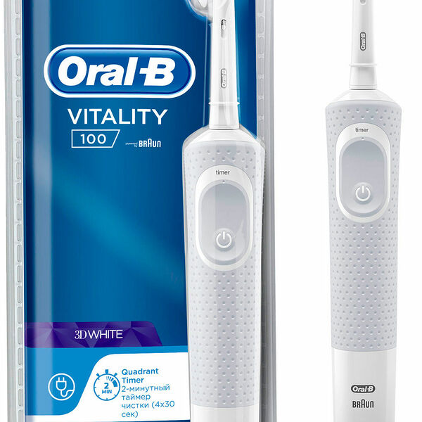 Зубная щетка Oral-B Vitality 3d White Luxe электрическая