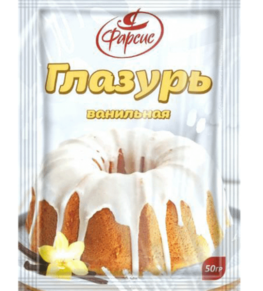 Глазурь Фарсис ванильная