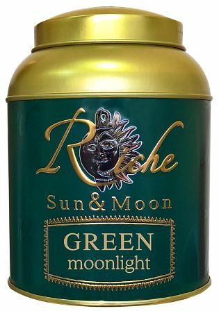Чай Riche Natur Green Moonlight зелёный байховый китайский крупнолистовой, 100г
