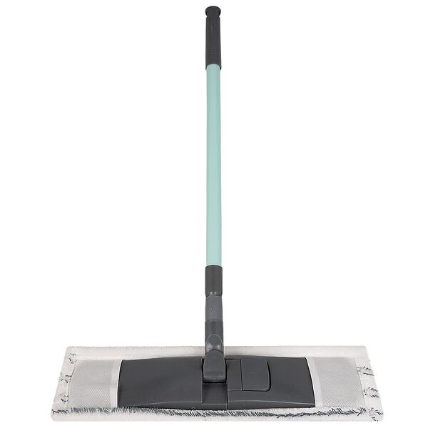 Поломой-флеттер Домовой телескопической ручкой, плоской насадкой из микрофибры, 120х13х43 см