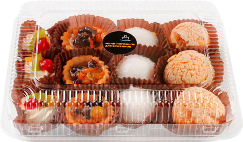 

Мини-пирожные Лента Fresh Дари восторг Для вечеринок 360 г