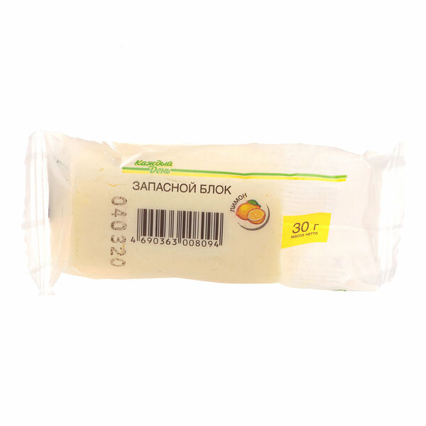 Туалетный блок подвесной Каждый день Лимон запасной блок