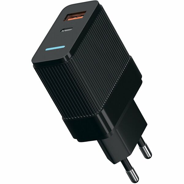 Зарядное устройство Red Line UN-20 (USB-Type-C), черный