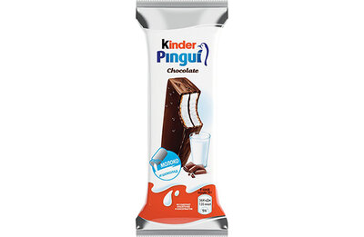 Пирожное бисквитное Kinder Pingui Молоко и шоколад 5%