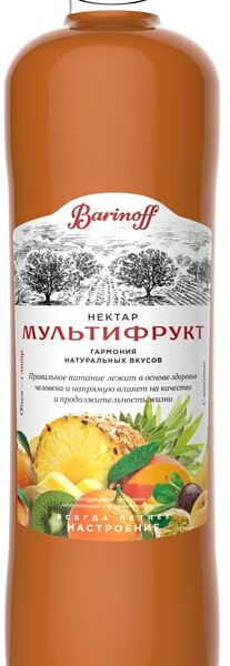 Нектар Barinof мультифрукт 1л