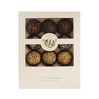 Шоколадные трюфели Счастье 12 штук №1 180 г, Россия