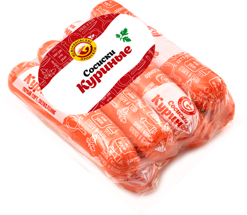 

Сосиски Межениновские продукты Куриные 1-й сорт 400 г