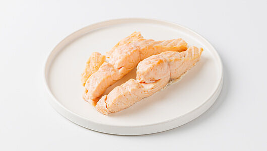 Филе семги на пару