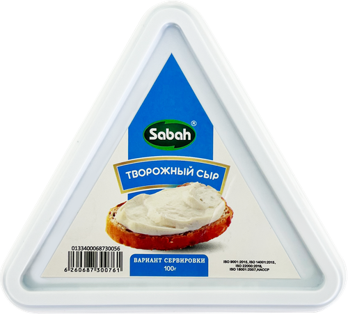 

Сыр творожный Sabah 69% БЗМЖ 100 г