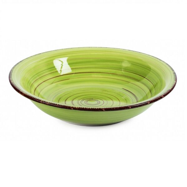 Тарелка суповая Domenik Lemongrass 21 см керамика