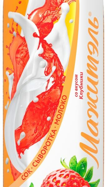 Напиток сывороточно-молочный Мажитэль вкус Клубника 0,05%