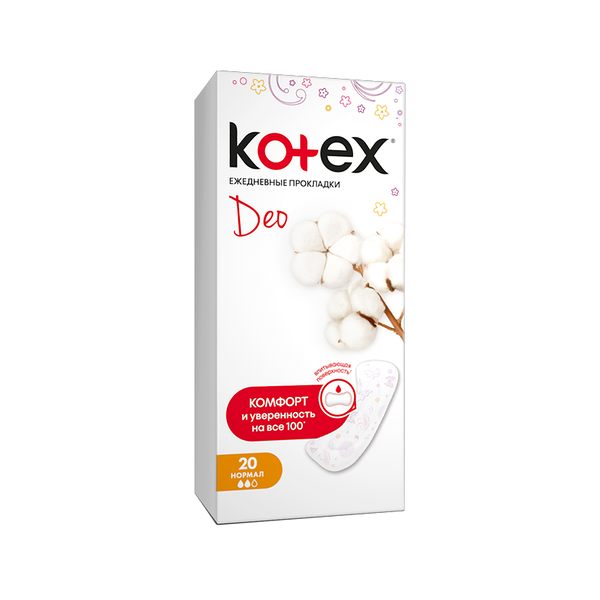 Kotex Нормал Део 20 шт