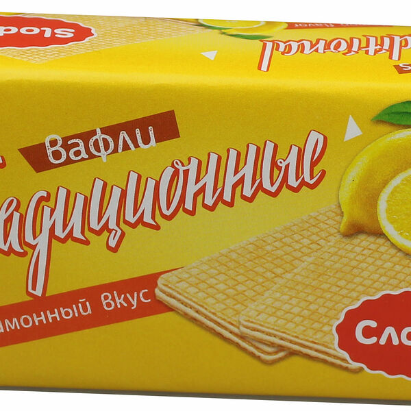 Вафли Слодыч Традиционные с лимонным вкусом